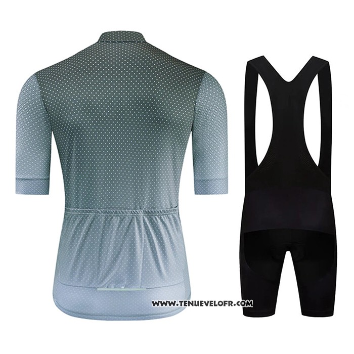2020 Maillot Ciclismo Le Col Gris Manches Courtes et Cuissard